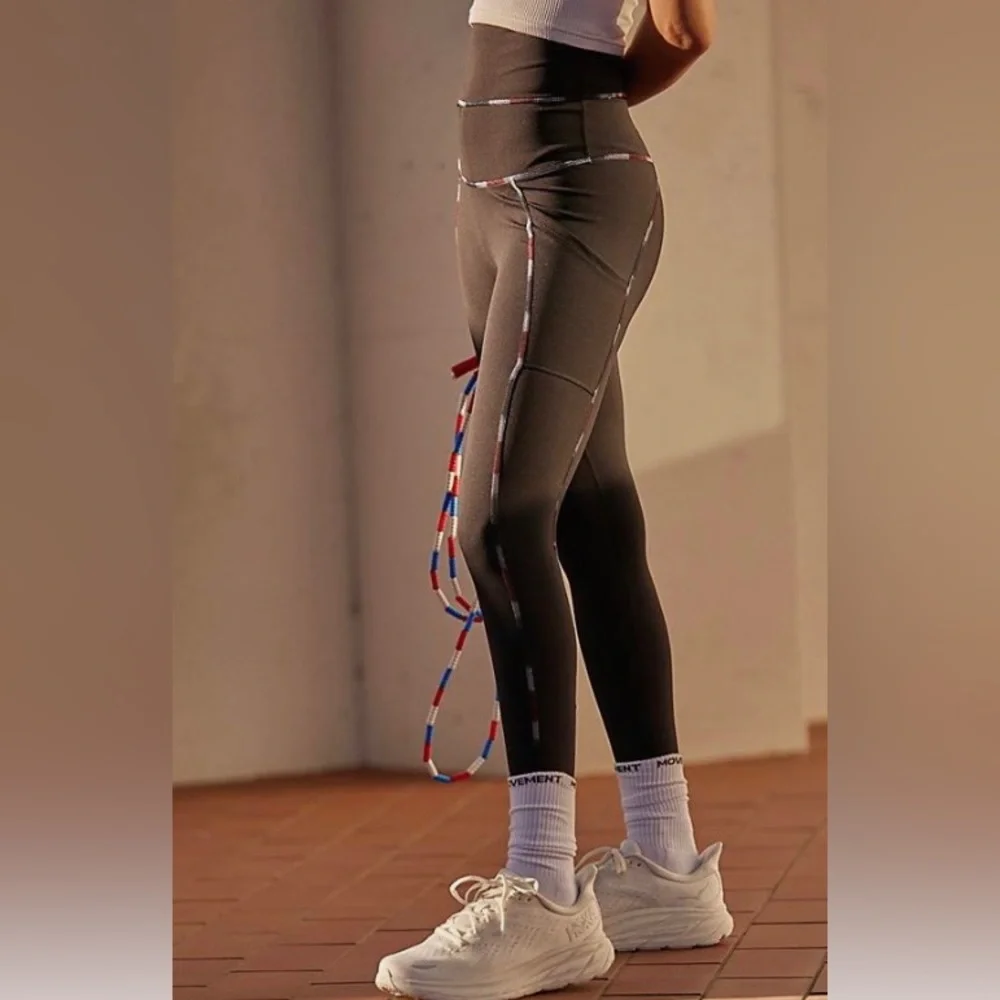 (A8) NEW Movement by Free People Women's‎ High Waist Leggings, Size Small, NWOT